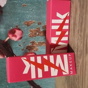 2/$25 Milk Makeup Electric Glossy Lip Plumpers Shade "CHARGED" Bright Pink NIB!